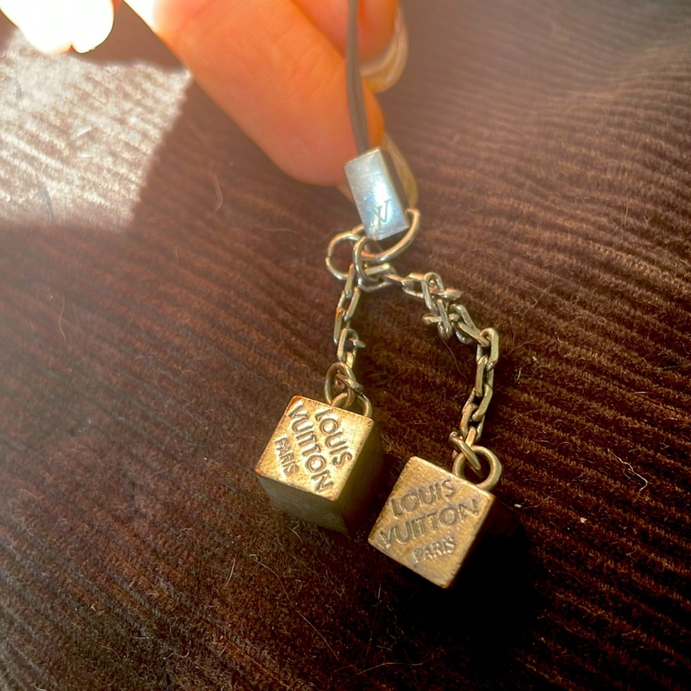 Louis Vuitton phone charm